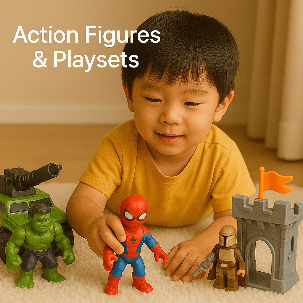 Action Figures, Characters & Playsets
