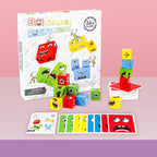 Wooden Montessori emoji face matching block puzzle game for kids - view 6