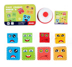 Wooden Montessori emoji face matching block puzzle game for kids - view 10