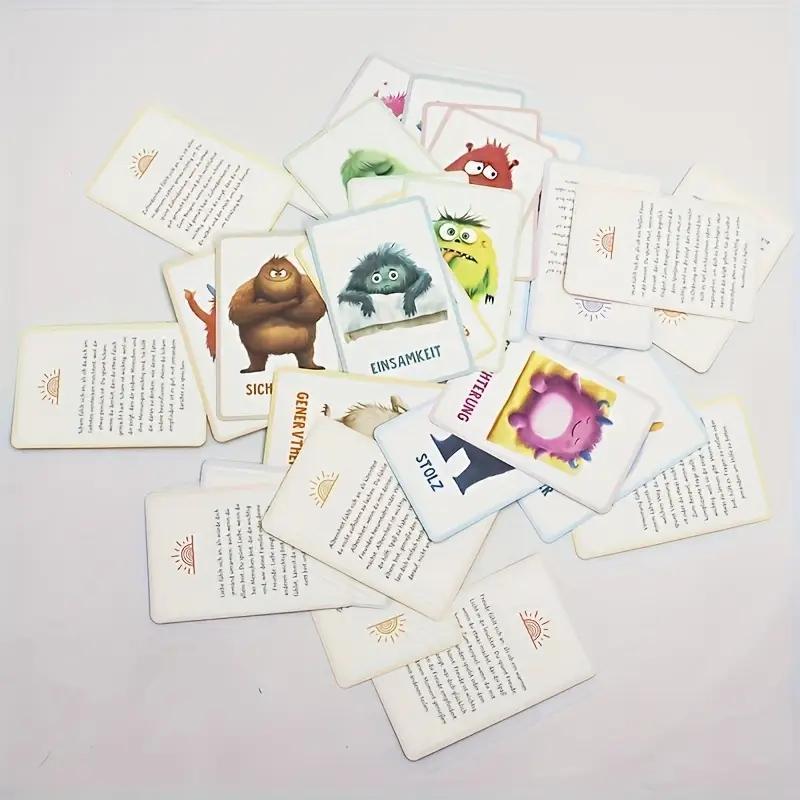 Emotion recognition puzzle cards, parent-child feelings learning toy - view 6