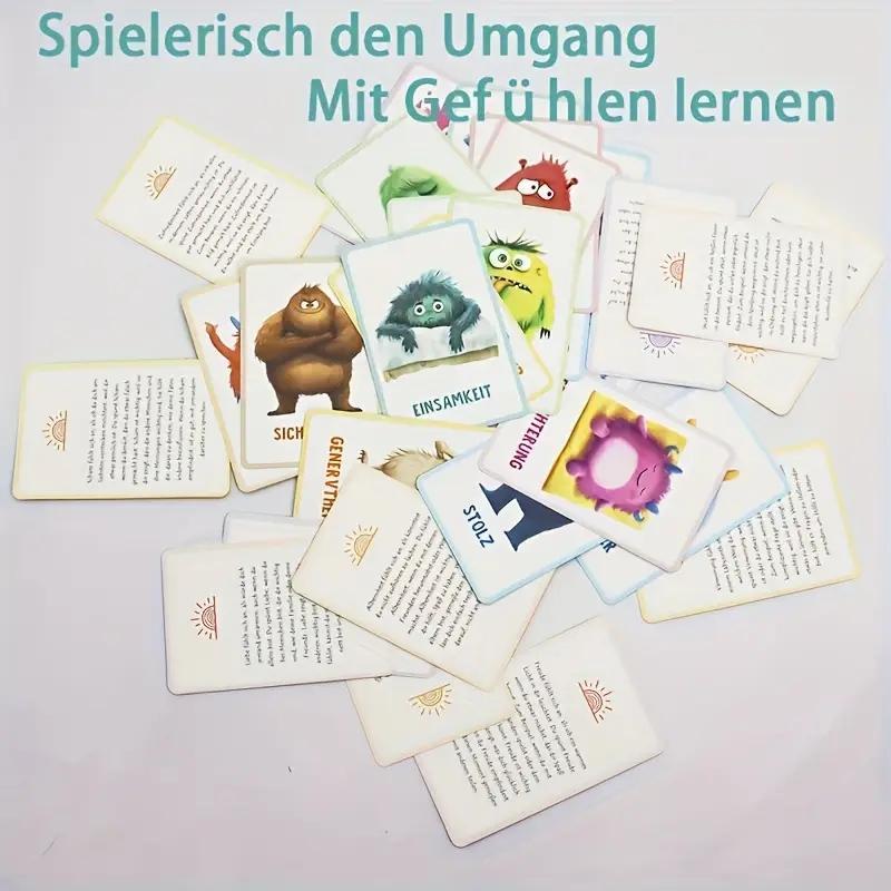 Emotion recognition puzzle cards, parent-child feelings learning toy - view 10